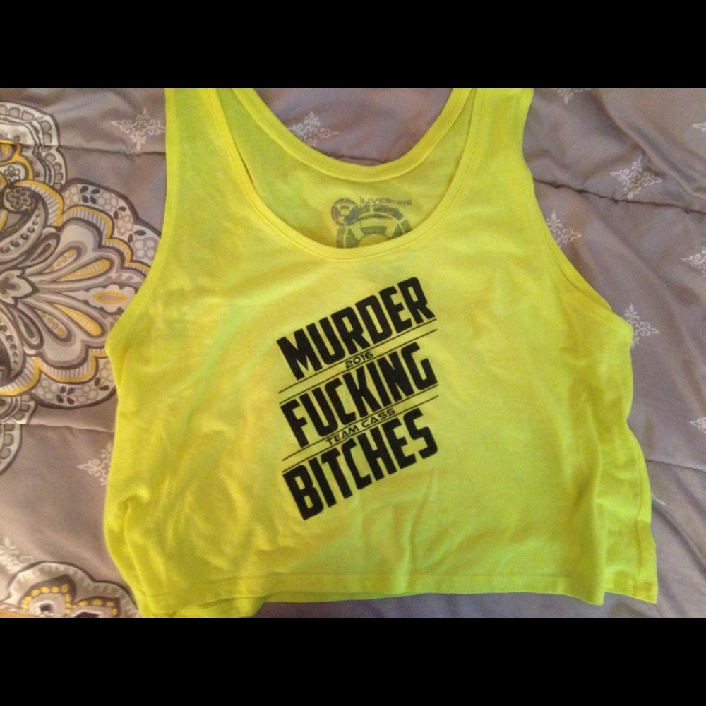 Crossfit Athlete Cassidy Lance MFB Livesore Crop